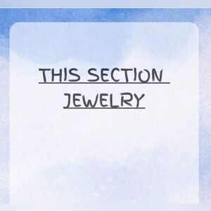 JEWELRY SECTION - All Jewelry Items